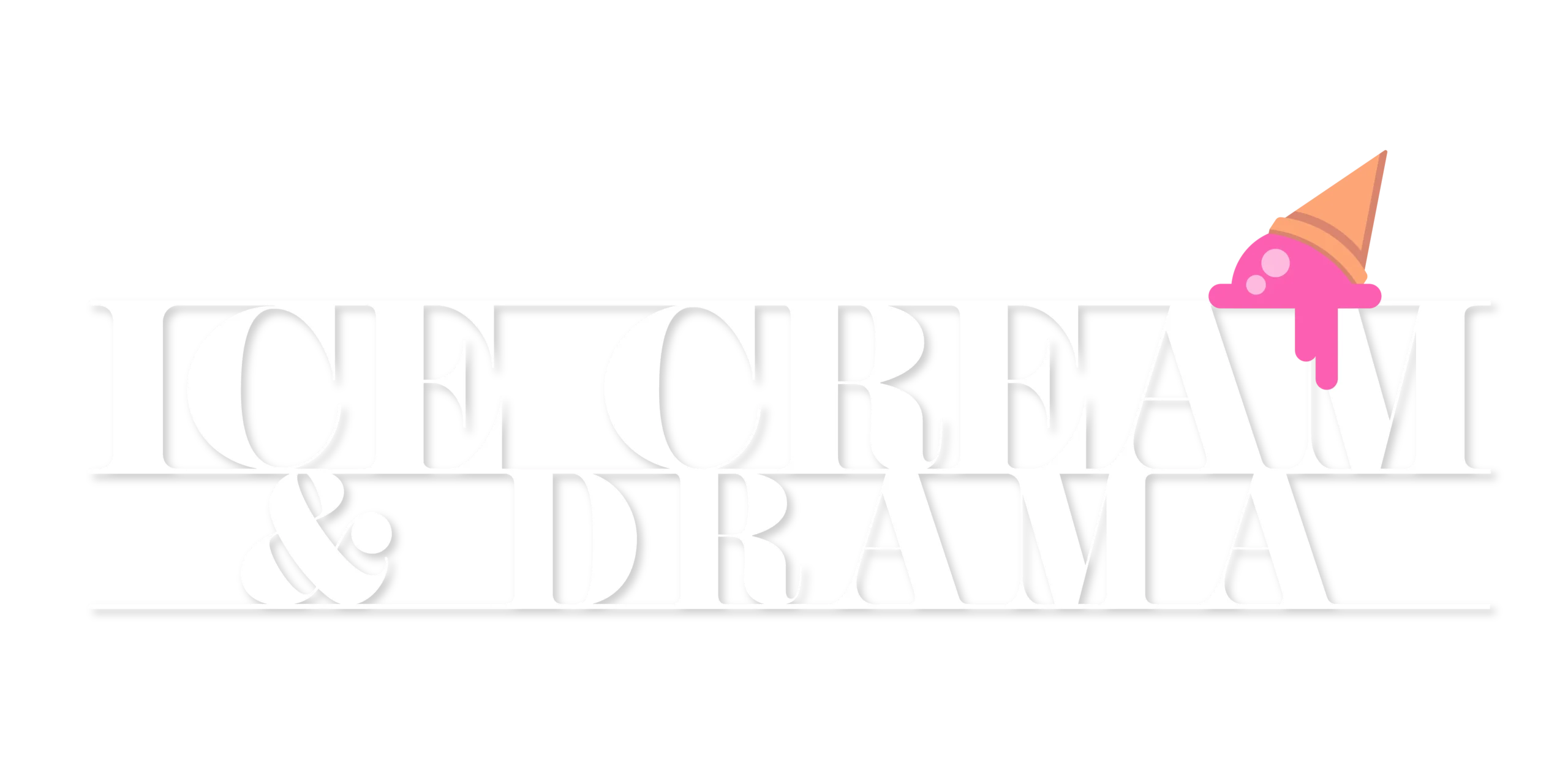Logo white Ice Cream