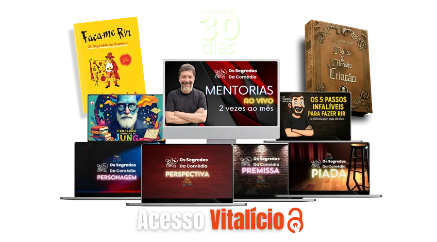 Empilhamento da oferta - tudo o que você ganha ao comprar este curso
